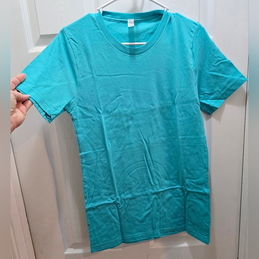 Unisex Bella Canvas Turquoise Tee, S,M,L Or XL, price Is For 1